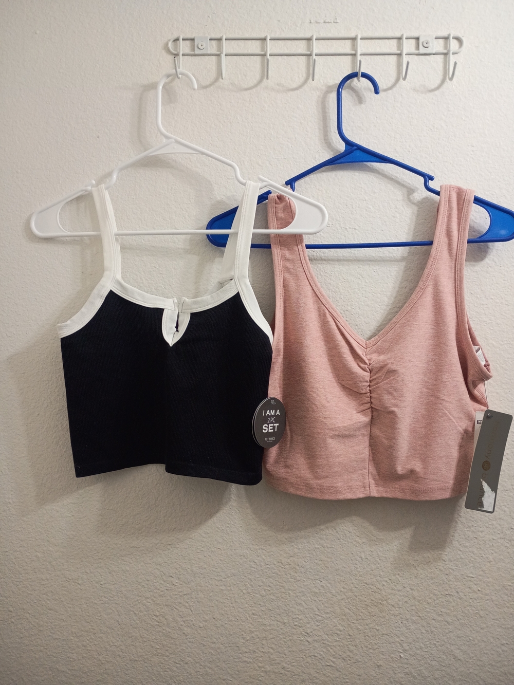 Set of Two & Women Sport Bra Tops -